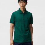 Rubi Slim Polo Rain Forest Men J.Lindeberg Clothing 66XF954
