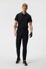 Rui Polo Black Men J.Lindeberg Clothing 66XF219 - Image 2