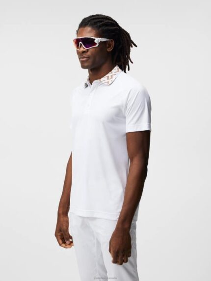 Rui Polo White Men J.Lindeberg Clothing 66XF218