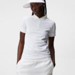 Sadine Seamless Polo White Women J.Lindeberg Clothing 66XF1501