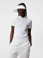 Sadine Seamless Polo White Women J.Lindeberg Clothing 66XF1501