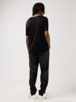 Saint Loose T-shirt Black Men J.Lindeberg Clothing 66XF2158