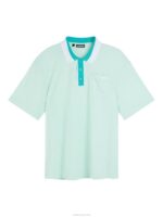 Sal Relaxed Polo Honeydew Melange Men J.Lindeberg Clothing 66XF151 - Image 5