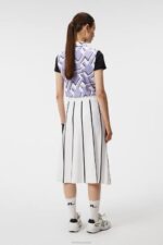 Sally Knitted Skirt White Women J.Lindeberg Clothing 66XF1560