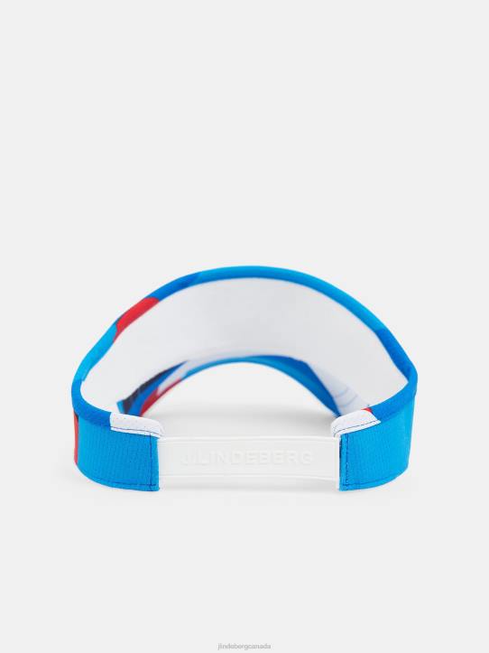 Samir Print Visor Brilliant Blue Big Bridge Men J.Lindeberg Accessory 66XF861 - Image 1