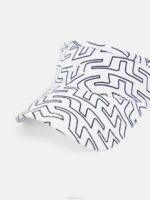 Samir Print Visor White Bridge Swirl Men J.Lindeberg Accessory 66XF860 - Image 2