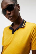 Sammy Polo Citrus Women J.Lindeberg Clothing 66XF1518 - Image 3