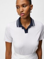 Sammy Polo Cloud White Women J.Lindeberg Clothing 66XF1517 - Image 3