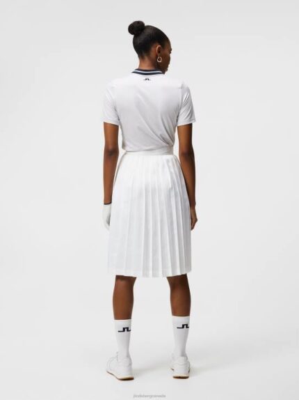 Sammy Polo Cloud White Women J.Lindeberg Clothing 66XF1517