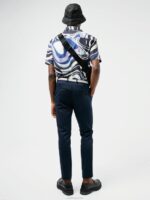 Sasha Jersey Twill Pants Navy Men J.Lindeberg Clothing 66XF2561 - Image 2