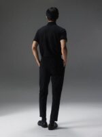 Sasha Stretch Pants Black Men J.Lindeberg Clothing 66XF2552 - Image 2