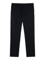 Sasha Structured 2-Tone Pants Navy Melange Men J.Lindeberg Clothing 66XF1133 - Image 5