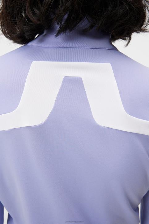 Seasonal Janice Mid Layer Sweet Lavender Women J.Lindeberg Clothing 66XF1795 - Image 4