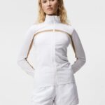 Seasonal Janice Mid Layer White Women J.Lindeberg Clothing 66XF1863