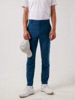 Seb Golf Pant Majolica Blue Men J.Lindeberg Clothing 66XF2250