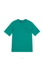 Shaun Wool T-shirt Proud Peacock Men J.Lindeberg Clothing 66XF1 - Image 5