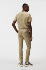 Sid Basic Cotton Tee Aloe Men J.Lindeberg Clothing 66XF947 - Image 2