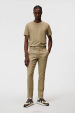 Sid Basic Cotton Tee Aloe Men J.Lindeberg Clothing 66XF947 - Image 3