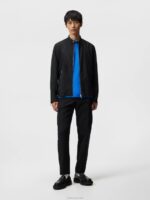 Sid Basic Cotton Tee Lapis Blue Men J.Lindeberg Clothing 66XF979 - Image 2