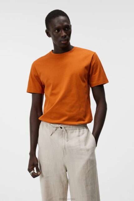 Sid Basic Cotton Tee Minimal Men J.Lindeberg Clothing 66XF946