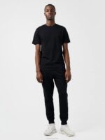 Sid Basic T-shirt Black Men J.Lindeberg Clothing 66XF985 - Image 2