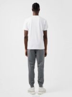 Sid Basic T-shirt White Men J.Lindeberg Clothing 66XF984