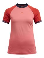 Sienna Golf Top Faded Rose Women J.Lindeberg Clothing 66XF2610 - Image 4
