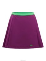 Sierra Pleat Skirt Gloxinia Women J.Lindeberg Clothing 66XF2680 - Image 4