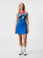 Sierra Pleat Skirt Lapis Blue Women J.Lindeberg Clothing 66XF1669 - Image 2