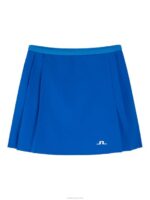Sierra Pleat Skirt Lapis Blue Women J.Lindeberg Clothing 66XF1669 - Image 4
