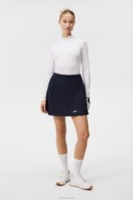 Sierra Pleat Skirt Navy Women J.Lindeberg Clothing 66XF1670 - Image 2