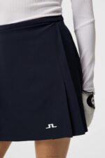 Sierra Pleat Skirt Navy Women J.Lindeberg Clothing 66XF1670 - Image 3