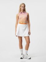 Sierra Pleat Skirt White Women J.Lindeberg Clothing 66XF1668 - Image 2