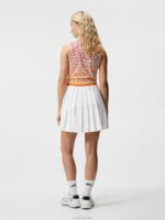 Sierra Pleat Skirt White Women J.Lindeberg Clothing 66XF1668