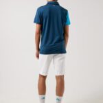 Simon Golf Polo Majolica Blue Men J.Lindeberg Clothing 66XF2126