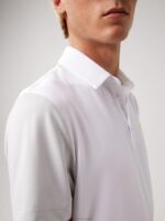Simon Golf Polo White Men J.Lindeberg Clothing 66XF2125 - Image 3