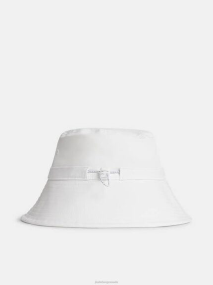 Siri Bucket Hat White Women J.Lindeberg Accessory 66XF1956