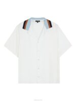 Skala Silk Shirt White Men J.Lindeberg Clothing 66XF1166 - Image 5
