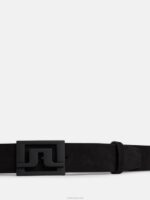 Slater Leather Belt Black Men J.Lindeberg Accessory 66XF841 - Image 2