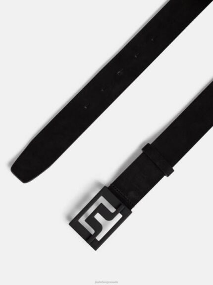 Slater Leather Belt Black Men J.Lindeberg Accessory 66XF841