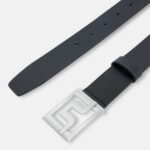 Slater Pro Leather Belt Black Men J.Lindeberg Accessory 66XF896