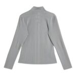 Slot Full Zip Midlayer Grey Melange Women J.Lindeberg Clothing 66XF1780