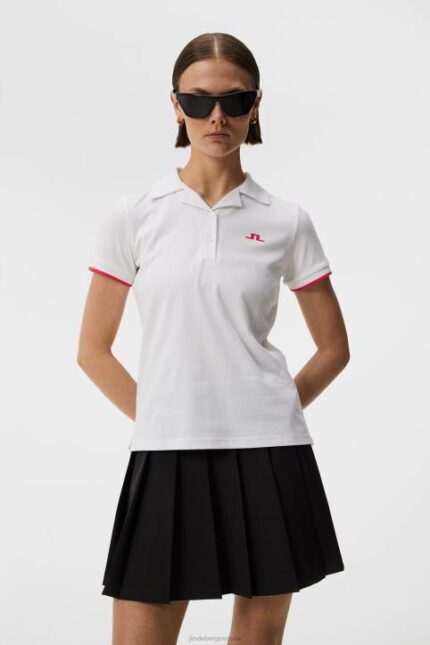 Solange Polo Navy Women J.Lindeberg Clothing 66XF1449