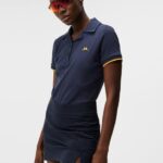 Solange Polo White Women J.Lindeberg Clothing 66XF1448