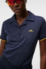 Solange Polo White Women J.Lindeberg Clothing 66XF1448 - Image 4