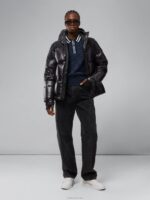 Solar Down Jacket Black Women J.Lindeberg Clothing 66XF2035 - Image 3
