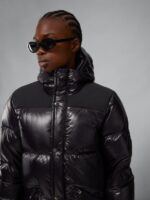 Solar Down Jacket Black Women J.Lindeberg Clothing 66XF2035 - Image 4