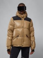 Solar Down Jacket Tiger Brown Women J.Lindeberg Clothing 66XF2036