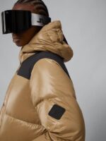 Solar Down Jacket Tiger Brown Women J.Lindeberg Clothing 66XF2036 - Image 4