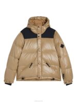 Solar Down Jacket Tiger Brown Women J.Lindeberg Clothing 66XF2036 - Image 5